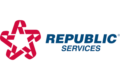 Republic Services Red and Blue Logo